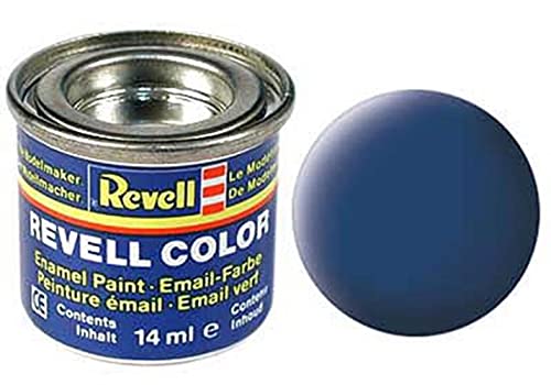 Revell 32156 Emaille-Farbe Blau (matt) 56 Dose 14ml von Revell
