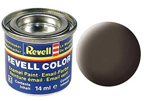 Revell 32184 Emaille-Farbe Leder-Braun (matt) 84 Dose 14ml von Revell