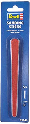 Revell 39069 14 Modellbau Sandfeilen, 2-seitig, 5 Stück, Merhfarbig Revell 39069 14 Modellbau Sandfeilen, 2-seitig, 5 Stück, Merhfarbig von Revell