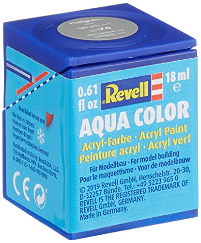 Revell Aqua-Acrylfarbe, 18 ml (hellgraues mattes Finish) von Revell