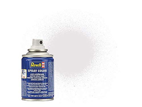 Revell Revell_34102 34102 Spraydose farblos, matt Spray Color, Farben in der praktischen 100-ml-Sprühdose von Revell