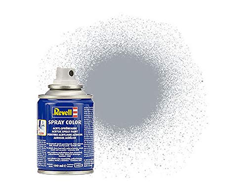 Revell Revell_34190 34190 Spraydose silber, metallic Spray Color, Farben in der praktischen 100-ml-Sprühdose von Revell