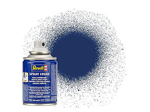 Revell Revell_34200 34200 Spraydose RBR-blau Spray Color, Farben in der praktischen 100-ml-Sprühdose von Revell