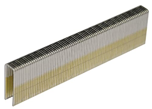 Revotool K90-12MM-VZ Klammern aus Stahldraht Verzinkt und geharzt, Länge 12 mm (6000-er pack) von Revotool