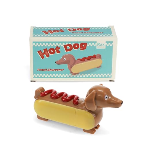 Anspitzer Hot Dog Bleistiftanspitzer Sausage Dog Dackel ca. 11,7 x 4,2 x 6,2 cm Anspitzer Hot Dog Bleistiftanspitzer Sausage Dog Dackel ca. 11,7 x 4,2 x 6,2 cm von Rex London