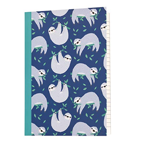 Rex London Sydney The Sloth Notizbuch, A5, liniert Rex London Sydney The Sloth Notizbuch, A5, liniert von Rex London