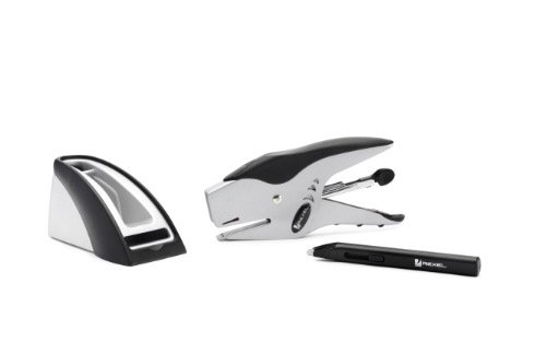 ACCO Brands Stapler PX15, 15 Blatt, Silber/schwarz, Modern, Manuell ACCO Brands Stapler PX15, 15 Blatt, Silber/schwarz, Modern, Manuell von ACCO Brands