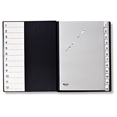 Rexel 14212091 OrdnungsmaPPe A4, schwarz, 12-teilig Rexel 14212091 OrdnungsmaPPe A4, schwarz, 12-teilig von Rexel
