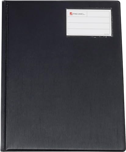 Rexel 17437BK Sichtbuch Professional, A4, 20 Hüllen, schwarz von Rexel