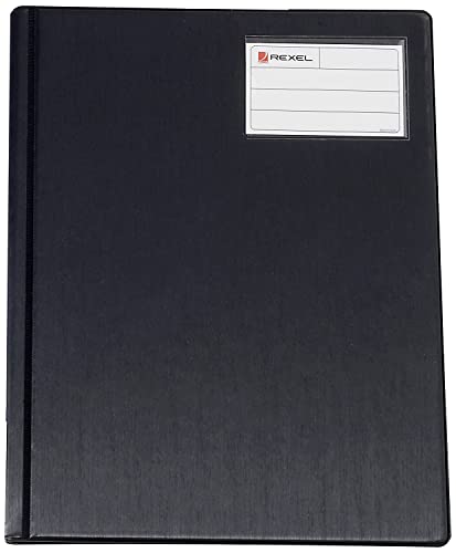 Rexel 17438BK Sichtbuch Professional, A4, 40 Hüllen, schwarz von Rexel