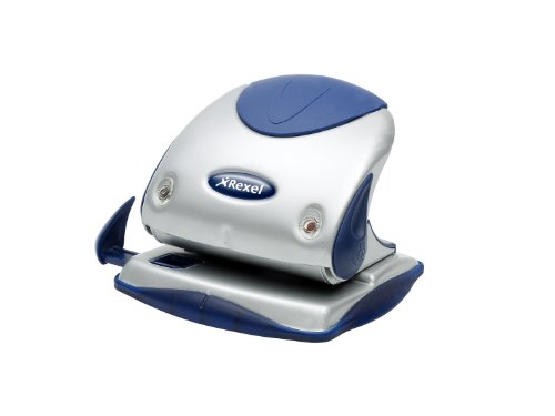 Rexel 2100744 Locher P225 143x128x63, 25 Blatt, silber/blau Rexel 2100744 Locher P225 143x128x63, 25 Blatt, silber/blau von Rexel