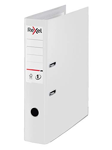 Rexel Choices 2115515 Aktenordner, Kanzleipapier, 75 mm Rücken, 500 Blatt Kapazität, Kunststoffdeckel, Aktenordner, Weiß Rexel Choices 2115515 Aktenordner, Kanzleipapier, 75 mm Rücken, 500 Blatt Kapazität, Kunststoffdeckel, Aktenordner, Weiß von Rexel