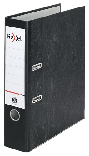 Rexel 2115547 Aktenordner, A4, Schwarz von Rexel