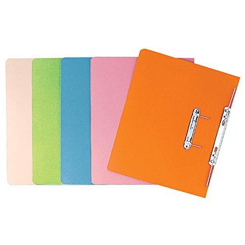 Rexel 43212EAST Jiffex Buff Flachordner (Foolscap) 50 Stück farblich sortiert von Rexel