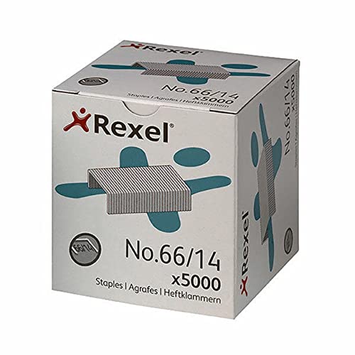 Rexel 66 Heftklammern 14 mm 5000 Stück von Rexel