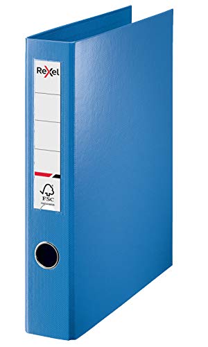 Rexel A4 Ringbuch, blau, 40 mm, 4D-Ring-Durchmesser, wählbar, 2115555 von Rexel