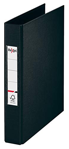 Rexel A5 Ringbuch schwarz 25 mm 2 O-Ring-Durchmesser Wahl 2115558 Rexel A5 Ringbuch schwarz 25 mm 2 O-Ring-Durchmesser Wahl 2115558 von Rexel