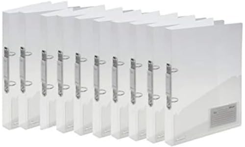 Rexel AZ2102045 Ice A4 25 mm Ringbuch mit 2-Ring-Reissmechanik, klar Rexel AZ2102045 Ice A4 25 mm Ringbuch mit 2-Ring-Reissmechanik, klar von Rexel