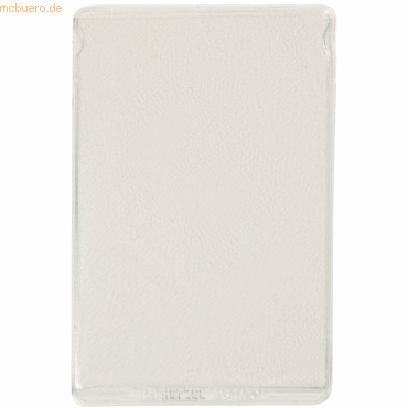 Rexel Ausweishülle A8 PP genarbt VE=25 Stück farblos von Rexel