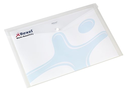 Rexel Dokumententasche (Format A3) 5 Stück weiß von Rexel