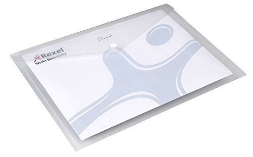 Rexel Dokumententasche ICE aus PP für A4 quer, 5 Stück, klar Rexel Dokumententasche ICE aus PP für A4 quer, 5 Stück, klar von Rexel
