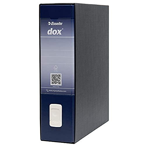 Rexel Dox Aktenordner (DIN A4 Inhalt) 6 Stück weiß Blau von Rexel