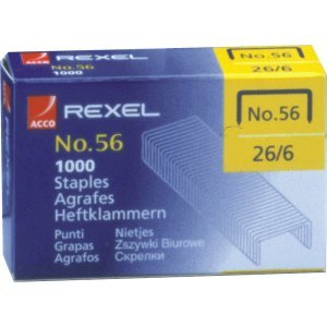 Rexel Heftklammern 26/6 Stahl verzinkt VE=1000 Stück Rexel Heftklammern 26/6 Stahl verzinkt VE=1000 Stück von Rexel