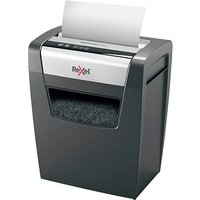 Rexel Momentum X410 Aktenvernichter mit Partikelschnitt P-4, 4 x 28 mm, bis 10 Blatt, schwarz von Rexel