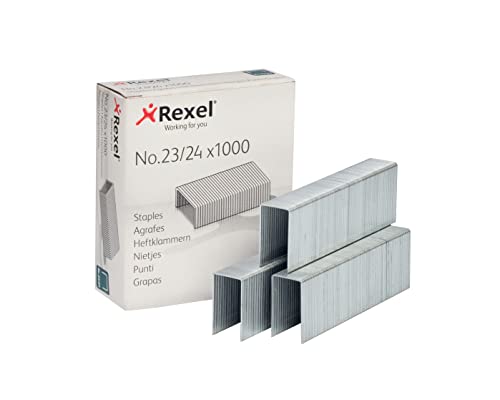 Rexel No.23/24 Heftklammern, 1000 Stück Rexel No.23/24 Heftklammern, 1000 Stück von Rexel