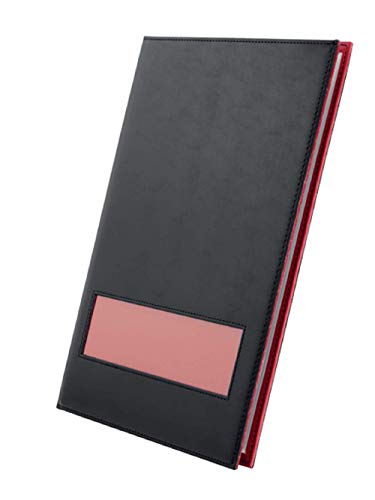 Rexel ProStyle OnView Präsentationsmappe mit 40 Taschen, A4, Schwarz/Granatapfel Rexel ProStyle OnView Präsentationsmappe mit 40 Taschen, A4, Schwarz/Granatapfel von Rexel