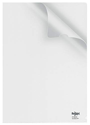 Rexel RX27166 Ecodesk Sichthüllen A4, 25 Stück, transparent Rexel RX27166 Ecodesk Sichthüllen A4, 25 Stück, transparent von Rexel