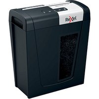 Rexel Secure MC4 Aktenvernichter mit Partikelschnitt P-5, 2 x 15 mm, bis 4 Blatt, schwarz von Rexel