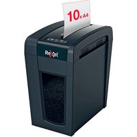 Rexel Secure X10-SL Aktenvernichter mit Partikelschnitt P-4, 4 x 40 mm, bis 10 Blatt, schwarz von Rexel