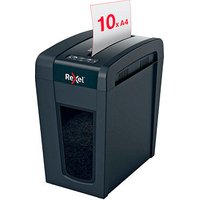 Rexel Secure X10-SL Aktenvernichter mit Partikelschnitt P-4, 4 x 40 mm, bis 10 Blatt, schwarz von Rexel
