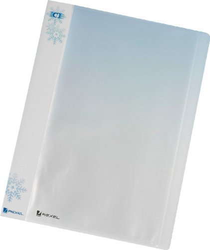Rexel Sichtbuch Ice A4 PP mit 40 Hüllen transparent von Rexel