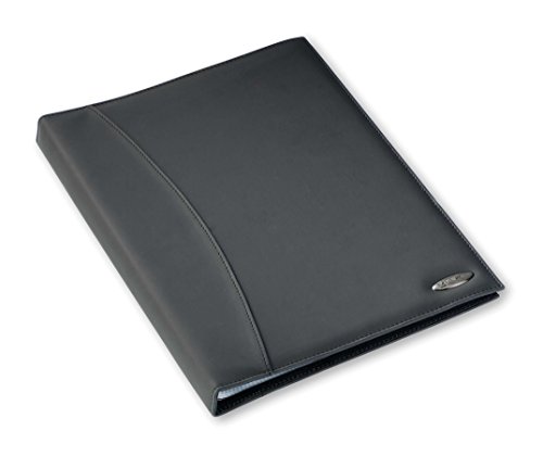 Rexel Soft Touch Sichtbuch glatt mit 36 Klarsichthüllen schwarz von Rexel