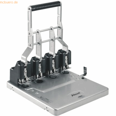 Rexel Vierfachlocher HD4150 Blatt silber/schwarz Rexel Vierfachlocher HD4150 Blatt silber/schwarz von Rexel