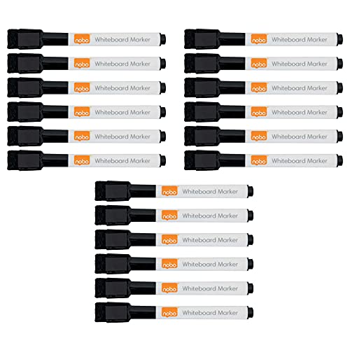 Rexel Whiteboard-Marker Nobo 2104184, schwarz, 18er Set Rexel Whiteboard-Marker Nobo 2104184, schwarz, 18er Set von Rexel