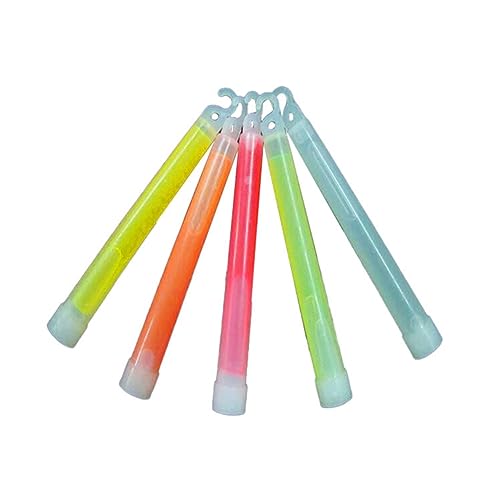 Rfeeuubft 1 Set 6-Fluoreszenz-Set, Fluoreszenz-Outdoor-Zubehör, Wandern und Wandern, Camping, Outdoor-Notfall-Zubehör von Rfeeuubft