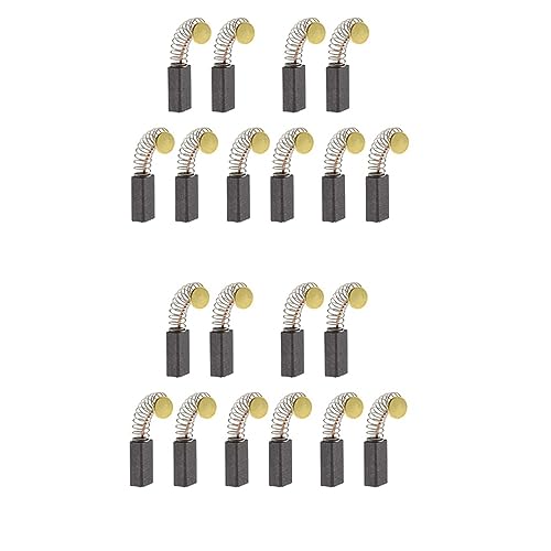 Rfeeuubft 10 Paar Motor Kohle Bürsten 13mm x 8mm x 5mm Universal Werkzeug Teile für Schleifer Schwing Schleifer Rfeeuubft 10 Paar Motor Kohle Bürsten 13mm x 8mm x 5mm Universal Werkzeug Teile für Schleifer Schwing Schleifer von Rfeeuubft