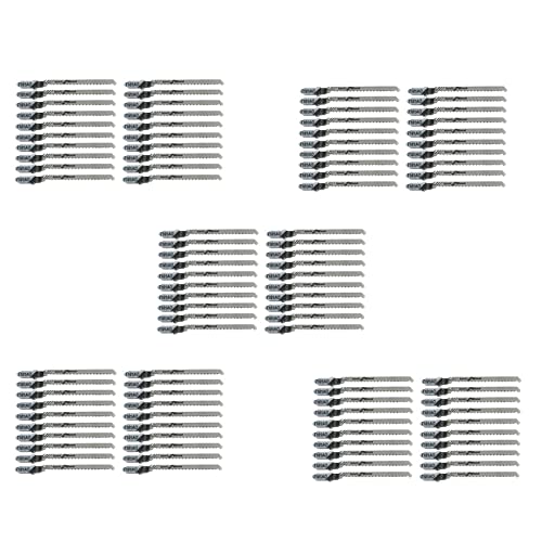 Rfeeuubft 100 Stück Hubkolben-Stichsägeblatt T101AO T-Shank Multi-Jig-Sägeblätter für -Kunststoff-Trennscheibe Rfeeuubft 100 Stück Hubkolben-Stichsägeblatt T101AO T-Shank Multi-Jig-Sägeblätter für -Kunststoff-Trennscheibe von Rfeeuubft