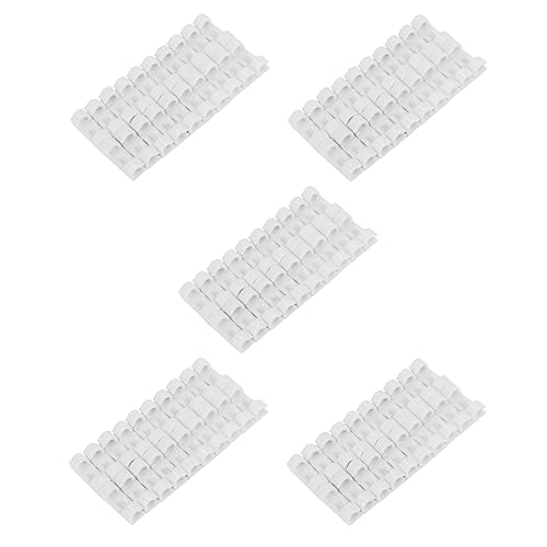 Rfeeuubft 100 Stücke/Satz Befestigungsklammer Clip Desktop Wire Klären Clips Halter Klemmen Kabel Clip Gerät USB Kabel Clips Halter Organiser () von Rfeeuubft