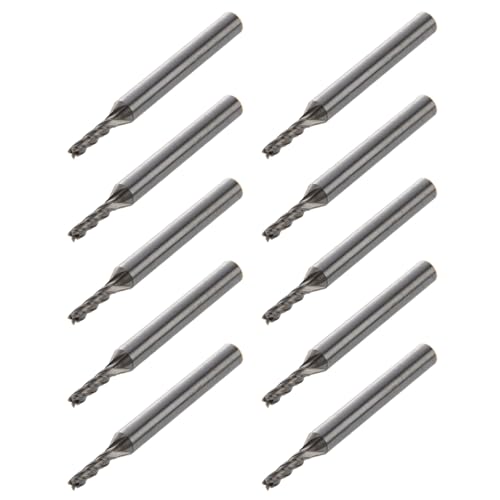 Rfeeuubft 10Stück 3 mm X 6 mm X 20mm X 65mm 4 Floeten AL HSS Schaftfraeser Fraeser Werkzeug Rfeeuubft 10Stück 3 mm X 6 mm X 20mm X 65mm 4 Floeten AL HSS Schaftfraeser Fraeser Werkzeug von Rfeeuubft