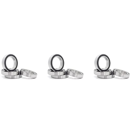 Rfeeuubft 12Pcs Mr2437- Mr24377 Kugellager 24X37X7mm Direct Dust Seal Kurbellager für Bb90 Rfeeuubft 12Pcs Mr2437- Mr24377 Kugellager 24X37X7mm Direct Dust Seal Kurbellager für Bb90 von Rfeeuubft