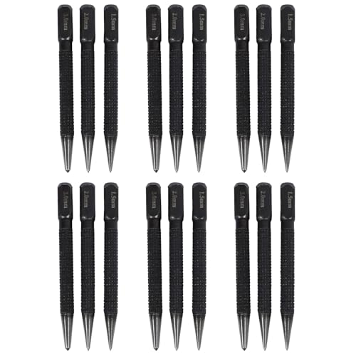 Rfeeuubft 18Pcs Kohlenstoffstahl Set Vom Drillen Im Zentrum 10cm Nicht Schlupfen Drillen Im Zentrum Fuer Legiertem Stahl Metall Kennzeichnung Bohrwerkzeug Rfeeuubft 18Pcs Kohlenstoffstahl Set Vom Drillen Im Zentrum 10cm Nicht Schlupfen Drillen Im Zentrum Fuer Legiertem Stahl Metall Kennzeichnung Bohrwerkzeug von Rfeeuubft