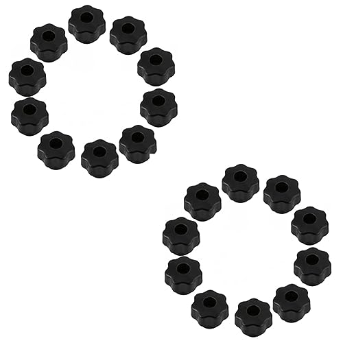 Rfeeuubft 20 Stück M6 Innen Gewinde Knopf Schraube Kunststoff Stern Kopf Klemme Knopf Schwarz M6 x 25 Rfeeuubft 20 Stück M6 Innen Gewinde Knopf Schraube Kunststoff Stern Kopf Klemme Knopf Schwarz M6 x 25 von Rfeeuubft
