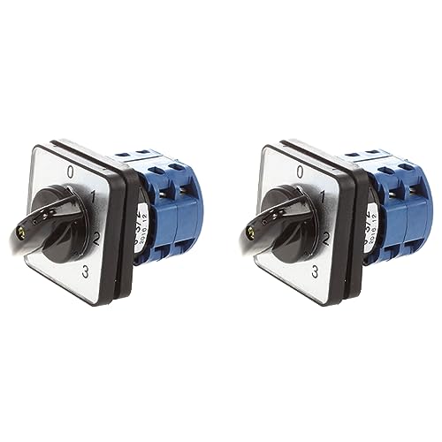 Rfeeuubft 2X 660V 20A 6 Klemmen 4 Positionen Rotary Cam Umschalter Rfeeuubft 2X 660V 20A 6 Klemmen 4 Positionen Rotary Cam Umschalter von Rfeeuubft