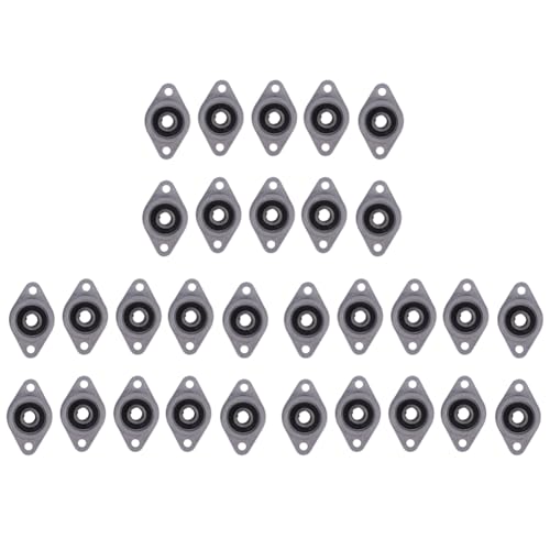 Rfeeuubft 30 Stücke KFL08 8mm Durchmesser Lagergehäuse Aus Zinklegierung Fl08 K08 Stehlager Rfeeuubft 30 Stücke KFL08 8mm Durchmesser Lagergehäuse Aus Zinklegierung Fl08 K08 Stehlager von Rfeeuubft