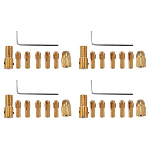 Rfeeuubft 32 Stücke 0,5-3Mm Kleine Elektrische Bohrer Spannzange Mini Twist Chuck Tool Kit Rfeeuubft 32 Stücke 0,5-3Mm Kleine Elektrische Bohrer Spannzange Mini Twist Chuck Tool Kit von Rfeeuubft