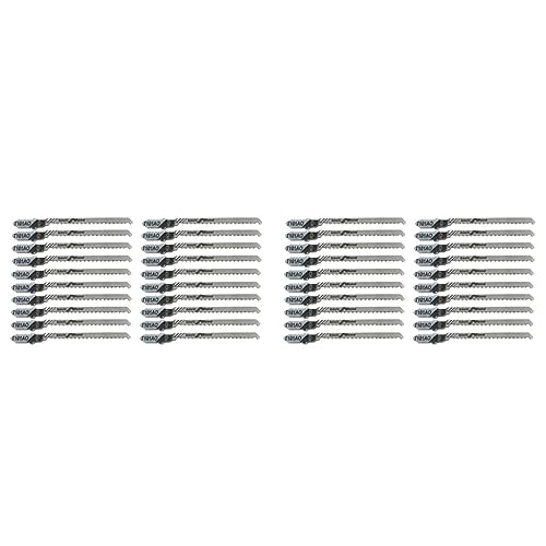 Rfeeuubft 40 Stück Hubkolben-Stichsägeblatt T101AO T-Shank Multi-Jig-Sägeblätter für -Kunststoff-Trennscheibe Rfeeuubft 40 Stück Hubkolben-Stichsägeblatt T101AO T-Shank Multi-Jig-Sägeblätter für -Kunststoff-Trennscheibe von Rfeeuubft